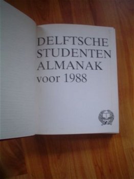 Delftsche studentenalmanak voor 1988 - 2