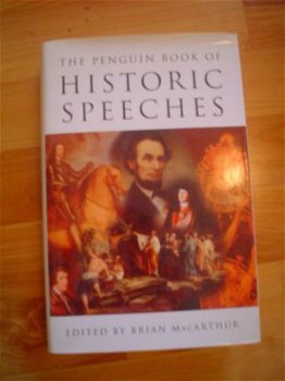 The Penguin book of historic speeches by B. MacArthur - 1