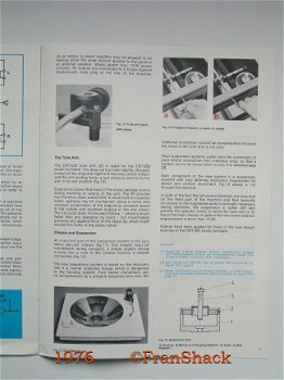 [1976] EMT 950 Studio Turntable, EMT-Franz VG mbH. - 3