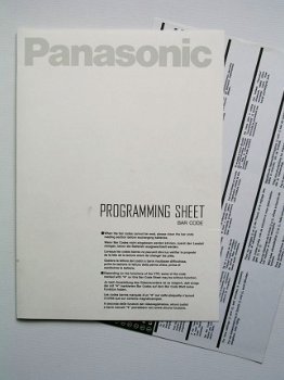 [2000~] Gebruiksaanwijzing NV-SD30EO, Panasonic - 5