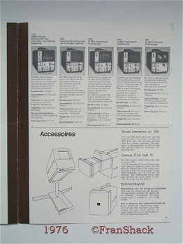 [1976] Product info Tektronix T900 Serie Oscilloscopen, Tektronix - 3