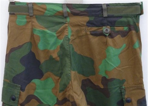 Broek, Gevechts, Uniform, M93, Tropen / Jungle Camouflage, KL, Maat: 7585/7080, 1995.(Nr.3) - 5