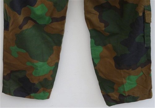 Broek, Gevechts, Uniform, M93, Tropen / Jungle Camouflage, KL, Maat: 7585/7080, 1995.(Nr.3) - 6