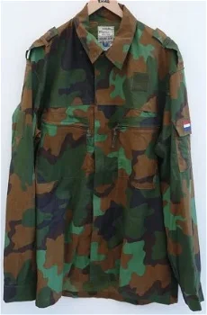 Jas, Gevechts, Uniform, M93, Tropen / Jungle Camouflage, KL, Maat: 8000/0510, 1993.(Nr.1) - 0