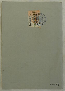 Deutsches Reich Kennkarte / ID Kaart Civiel, Man, 10 Februari 1939, te Viersen.(Nr.1) - 6