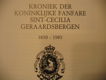 Kroniek der koninklijke fanfare Sint-Cecilia Geraardsbergen 1810 - 1985, - 2 - Thumbnail