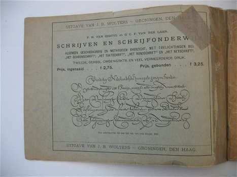 Het Rondschrift.door P.H. van Gestel en G.C.F.van der Laan. - 2