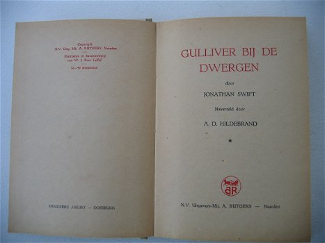 Gulliver bij de dwergen door Jonathan Swift, naverteld door Hildebrand - 2