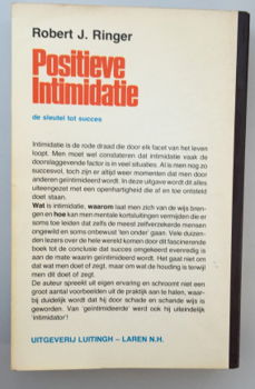 Positieve intimidatie, de sleutel tot succes, Robert J. Ringer - 2