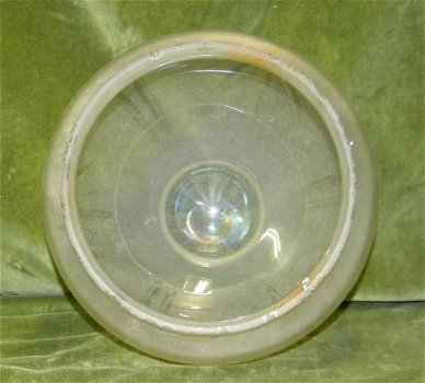 Antieke glazen geslepen coupe ca 1900. - 3