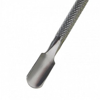 Metalen Bokkenpoot Cuticle Pusher - 2