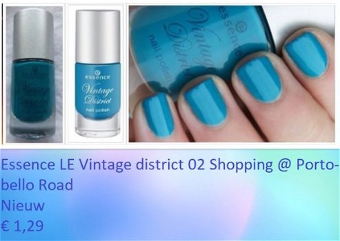 Diverse nagellakjes en topcoats in blauw tinten (ook gratis) #2 - 3