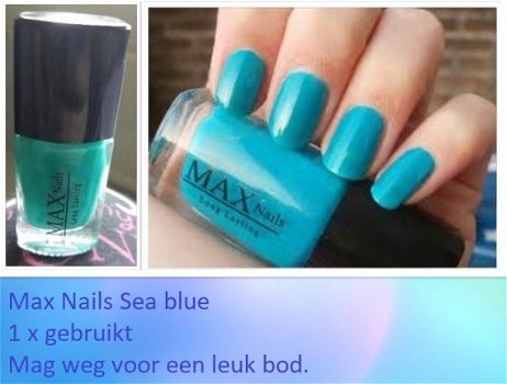 Diverse nagellakjes en topcoats in blauw tinten (ook gratis) #3 - 1