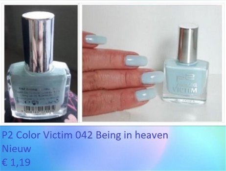 Diverse nagellakjes en topcoats in blauw tinten (ook gratis) #3 - 5