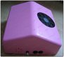 Nagel Stofafzuiger met ingebouwde UV lamp in de kleur Roze Ruimtebesparend - 4 - Thumbnail