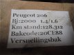 Peugeot 206 1.4/1.6 2000 Versnellingsbak Code 20CE88 - 3 - Thumbnail