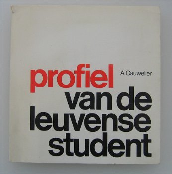 Profiel van de Leuvense student door A. Cauwelier S.J - 1