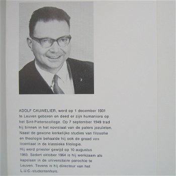 Profiel van de Leuvense student door A. Cauwelier S.J - 3