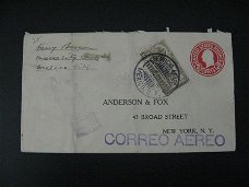 Oude envelop Mexico, gebruikt 1929..