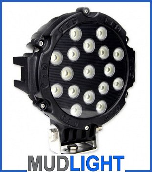 MUDLIGHT heavy duty led verstraler / breedstraler 51watt 51W. - 1