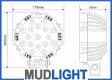 MUDLIGHT heavy duty led verstraler / breedstraler 51watt 51W. - 2 - Thumbnail