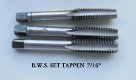 Set van 3 stuks handtappen BSW 3/32'' x 48 - 2 - Thumbnail