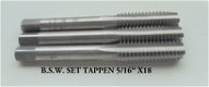 Set van 3 stuks handtappen BSW 3/32'' x 48 - 3 - Thumbnail