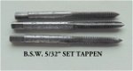 Set van 3 stuks handtappen BSW 3/32'' x 48 - 4 - Thumbnail