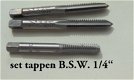 Set van 3 stuks handtappen BSW 3/32'' x 48 - 7 - Thumbnail