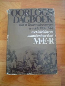Oorlogsdagboek van een Transvaalse burger te velde 1900-1901