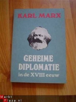 Geheime diplomatie in de XVIII eeuw door Karl Marx - 1