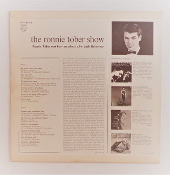 LP Nederpop: Ronnie Tober - The Ronnie Tober Show (Philips) 1965 - 2