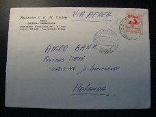 Oude brief Brazilië, gebruikt jaren '50..