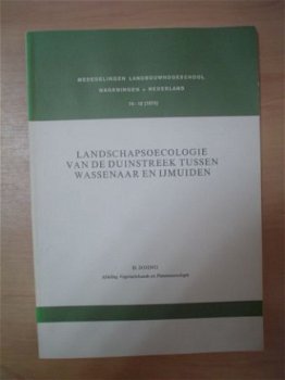 Landschapsoecologie van de duinstreek tussen Wassenaar etc. - 1