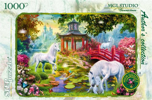 Step Puzzle - Unicorns - 1000 Stukjes Nieuw - 1