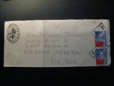 Oude brief Peru, gebruikt 1982... - 1