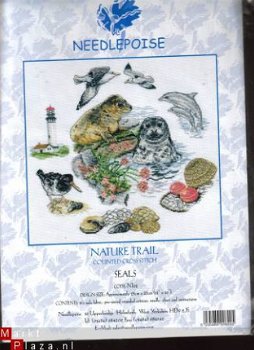 Needlepoise - Origineel patroon Nature Trail Seals - 1