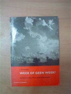 Weer of geen weer ? door J. Buisman