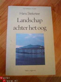 Landschap achter het oog door Hans Steketee - 1