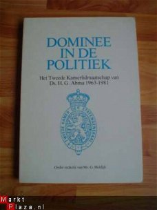 Dominee in de politiek door G. Holdijk (red)