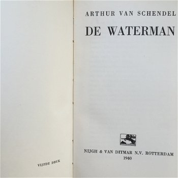 De waterman door Arthur Van Schendel - 2