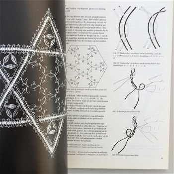 Guipure kloskant techniek en patronen door Annelie van Olffen - 8