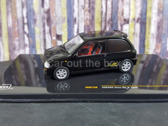 Subaru Vivio RX-R 1998 zwart 1:43 Ixo - nr. 1