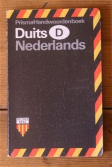 Prisma Handwoordenboek Duits - Nederlands