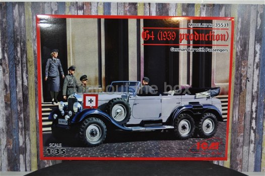 Mercedes G4 1939 production 1:35 ICM - 1