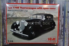 Mercedes Typ 770K Tourenwagen with open cover 1:35 ICM