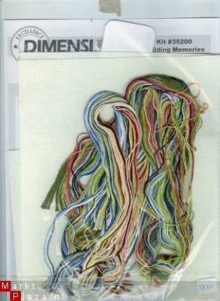 DIMENSIONS BORDUURPAKKET BUILDING MEMORIES - Afbeelding 2
