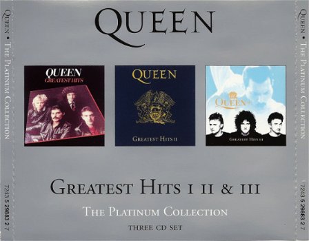 Queen - The Platinum Collection: Greatest Hits I, II & III (3 CD) - 1