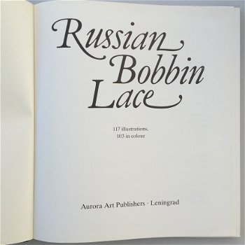 Russian Bobbin Lace, met 117 illustraties 103 in kleur - 3