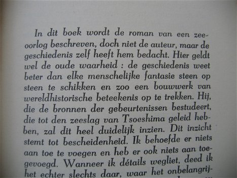 Tsoeshima. De Roman van een zee-oorlog. door THIESS, Frank. - 4